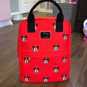 Canvas Minnie Mouse Loungefly backpack